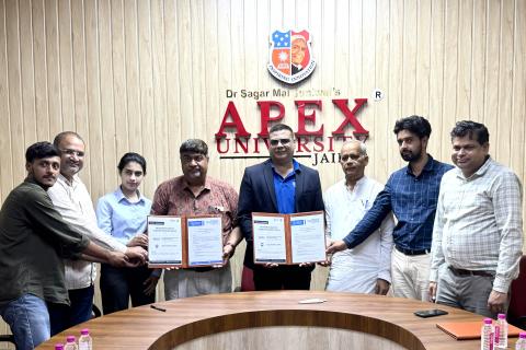 Apex University Jaipur MoU