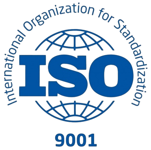 ISO 9001:2015 certification badge